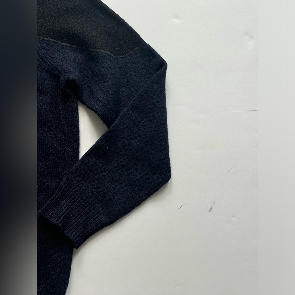 Frame Wool Crewneck Sweater In Navy Multi Size M - image 7